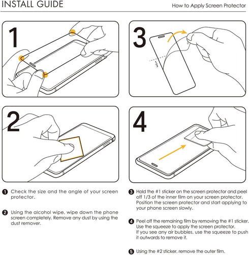Screen Protector - 3 Packs Matte Anti Glare Anti Fingerprint PET Film for iPhone 13 Pro, 9H Hardness