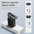 RoyPow AC to DC Converter, 110V/120V to 12V, 36W USB C Charger with 3-Ports Wall Charger for iPhone, iPad