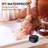 Bluetooth Waterproof Shower Speaker, Portable Wireless Speaker with Suction Cup Small Speaker with Colorful Lights, Teen Gift Ideas, for Shower, Bathroom, Pool, Beach