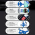 DIYPHONE Dual SIM Card Signal Test Board Compatible with iPhone Android Phone Quickly Locate SIM TF and NM Card Reading