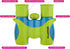 Kids Binoculars in Vibrant Green Blue - Real Binoculars for Girls or Boys, Includes 40 Bird Species Sticker Book