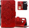 LEECOCO for Samsung A10E Case - Mandala Embossing Luxury PU Leather Flip Notebook Wallet Cover
