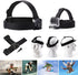 Action Camera Head Strap Mount for GoPro Hero 12 11 10 9 8/AKASO EK7000 Brave 4 5 6 7 LE V50X/Dragon Touch