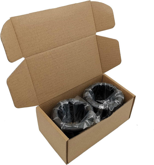 Speaker Cabinet Port Tubes for PA/DJ Speaker Cabinets, Subwoofer Bass Reflex Tube, 3" Diameter, 3" Length - 2Pack