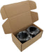 Speaker Cabinet Port Tubes for PA/DJ Speaker Cabinets, Subwoofer Bass Reflex Tube, 3" Diameter, 3" Length - 2Pack