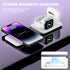 3 in 1 Wireless Charger, Foldable Magnetic Charging Station for Multiple Apple Devices, Compatible with iPhone