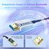 8K 15ft, 48Gbps 2.1 8K@60Hz/4K@120Hz, PS5 4 3/Xbox/TV/Monitor/Laptop/Projector/Blu-ray Fiber Optic HDMI Cable Long HDMI