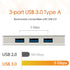 j5create USB C Hub Adapter Dongle - 3-Port USB 3.0 & VGA Multi-Monitor Display for MacBook, Windows