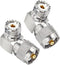 CESS UHF Right Angle Adapter, L Shape 90 Degree RF Coax Connector for CB Radio, 2 Pack