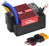 60A Brushed ESC 2-3S Electronic Speed Controller Waterproof ESC for 370 380