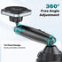 EXELIQ N55 17-12 Upgraded Magnetic Cupholder Phone Holder for Car - Ultra Strong Magnets, Flexible Tri-Pivot Cup Phone