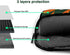 JIPOFD Happy carrot Print Structured Laptop Bag Oxford Cloth Briefcase Padded Shoulder Case with Front Pockets