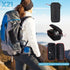 X21 Portable Waterproof Outdoor Wireless Bluetooth Speaker with FM Radio, Micro SD Slot, AUX - Hard Travel Case Included