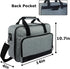 doksmeria Projector Carrying Case, Projector Bag with Accessories Storage Pockets & Adjustable Shoulder Straps