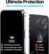 Power Theory Designed for iPhone 14 Screen Protector, with Lens Protectors and Clear Case Compatible with MagSafe