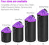 Lens Pouch,Waterproof Protective Lens Bag For SLR Camera Lens,With Adjustable Drawstring And Rotating Clamp,Camera Lens Bag For Nikon, Pentax, Sony, Olympus, Panasonic, Etc (Purple)