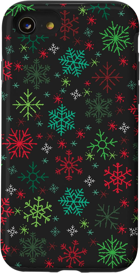 Christmas Phone Case for iPhone SE (2020), 7, 8 - Festive Wrapping Pattern Design
