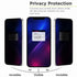 PureGear 2-Way Privacy Tempered Glass Screen Protector for iPhone 13 Mini (2021) 5.4", Self Alignment Installation