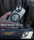 FNTCASE iPhone 15 Plus Case: Slim Magnetic Clear, Military Grade, Shockproof, Anti-Yellowing, with Lens & Screen