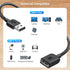 Cable Matters 2-Pack USB On Off Switch, 3ft Short USBA Extension Cable with ON Off for Data and Power