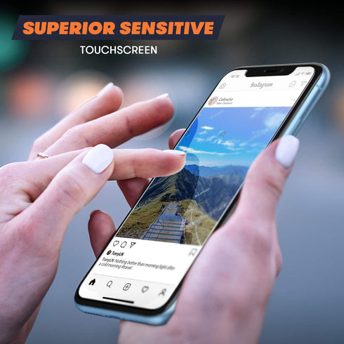 Mkeke 3-Pack Clear Tempered Glass Screen Protector for Apple iPhone 11 & XR - Durable Protection!