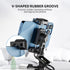 TELESIN Phone Tripod Mount Holder Adapter, Adjustable Cell Phone Stand with Cold Shoe for iPhone 14/13/12/11 Pro