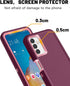 AICase Heavy Duty Case for Galaxy A14 5G, Full Body Rugged Shockproof/Dust Proof Military Protective Cover (Purple)