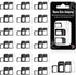 Generic 20-Pack SIM Card Adapter Kit - Includes Nano/Micro/Standard SIM Converters & Eject