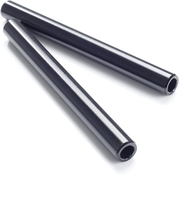 Movo Photo PT6 Set of Two Aluminum 15mm Rods for DSLR Camera Rail