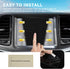 Karltys 2 Pack Tempered Glass Screen Protector for Dodge Challenger SRT 392 Hellcat Uconnect 2015-2023