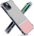 Stripes Case for iPhone 13/14, Hard PC+TPU Bumper Clear Protective Case Compatible with iPhone 13/14 6.1" - Minimal