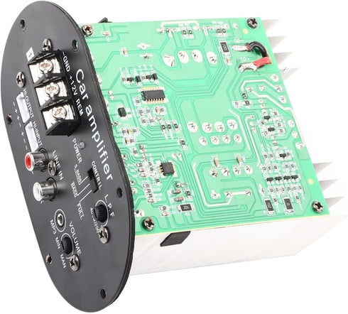 Car Amplifier Board 12V, Audio 120W Pure Full Bass Subwoofer Core Auto Stereo Speaker Amp by Akozon