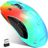 memzuoix 2.4G LED Wireless Mouse - Rechargeable Ergonomic Mouse with Detachable Cover, 1200 DPI