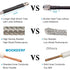 6FT,Low RG8X PL-259 FME/PL259 6 MOOKEERF Dual CB Antenna Coax Cable Loss Stranded Core CB Coax Cable with and Male