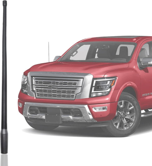Anina 13 Inch Antenna Mast for Nissan Frontier(1998-2021) Titan(2004-2022) Aerial Antenna for FM/AM