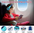 SIMOLIO Foldable Headphones for Kids with Mic, 75dB-85dB-94dB Kid Headphone with Share Port, Stereo Wired Headphones Hearing Protection for Youth Boys,Girls, Portable Pouch for School/Travel (Mint)