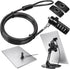 AboveTEK iPad Lock Security Cable - 6Ft Keyless 4 Digit Combination Tablet Lock Kit for Retail Store
