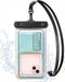 Floating Waterproof Phone Pouch - IPX8 Case for iPhone 15 14 13 Pro Max Galaxy S24 S23, with Adjustable Lanyard