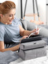 UGREEN Tablet Pillow Stand for Lap, Soft Holder Bed with 3 Viewing Angles Adjustable Home Office Accessories Compatible