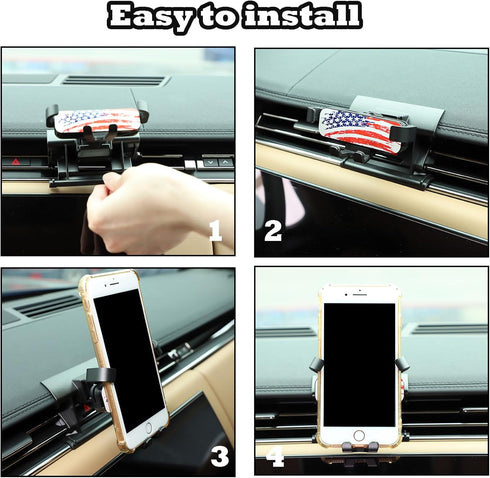 Car Phone Holder Mount Compatible with Land Rover Range Rover Sport/Vogue 2023-2024