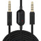 Replacement Audio Cable for G433 Headphones, Aux Cord Braided Wire with Volume Control & Mic Mute for Logitech G Pro X