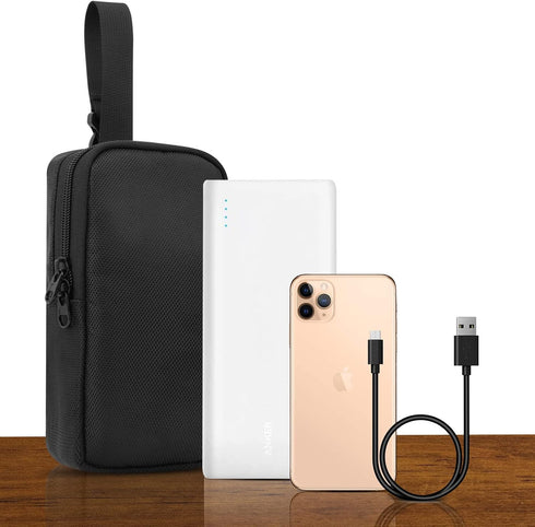 Power Bank Travel Case Compatible with Anker Power Core 26800mAh/ PowerCore +26800mAh, Storage Carrying Case for RAV Power 26800/20100/20000mAh, ROMOSS 30000mAh External Battery Pack