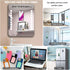 Double Sided Silicone Suction Phone Mount (2 Pack), Mobile Phone Holder with 24 Strong Suction Cups for Selfies