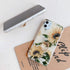 Qokey Flower Pattern Case for iPhone 7 Plus/8 Plus, 5.5 inch Cute Stand Design with 360 Degree Rotating Ring Holder