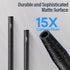 SIRUI 15mm Carbon Fiber Rod, Universal 8"/20cm Camera Rail Rods for 15mm Rod Rail Support System, Pack of 2