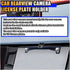 KITUREK Reverse Rear Camera License Plate Bracket, Installation Holder for Backup View Camera, Universal Dash Cam