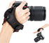 JJC DSLR Camera Hand Strap Grip Wrist Strap with Standing U Plate for Canon EOS 90D, 80D, 77D, 70D, 60D, 50D, 1D, 1Dx,
