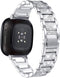 Bling Bands for Fitbit Sense 2/Sense/Versa 4/Versa 3 - Women Replacement Wristbands, Dressy Luxurious Bracelet for