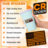CRSTICKER H5 History is My Jam History Sticker Waterproof Vinyl Decal for Water Bottle Laptop Hard Hat Tumbler Cup Cars