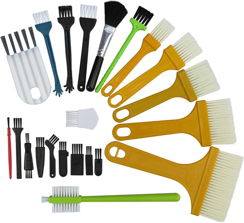 Small Cleaning Brush, Electronics Brush for Cleaning Keyboards, Laptop, Sewing Machine, Cleaning Kit (Set of 22)